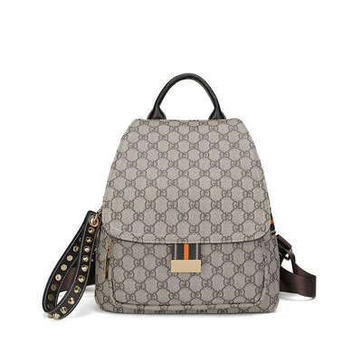 

Printed shoulder bag ladies backpack 2019 new Korean fashion wild multi-purpose casual bag large capacity backpack