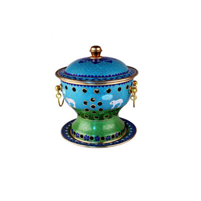 

WANG KE MAN cloisonne copper hot pot thickened alcohol stove 5205