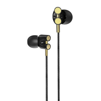 

X800 4 Core Dual Moving Coil Earphone In-Ear Sound Insulation Headset wMic