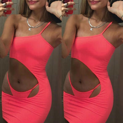 

Sexy Summer Women G-string Hollow Out Bikini Cover-Up Beach Dress Clubwear Set