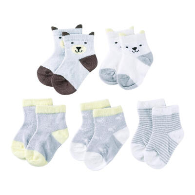 

5pairsLot Cartoon Toddlers Kids Socks Cute Baby Boys Girls Cotton Socks