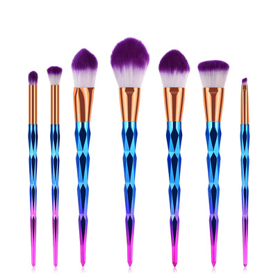 

〖Follure〗7PCS Colorful Make Up Foundation Eyebrow Eyeliner Brushes Cosmetic Concealer