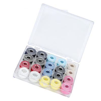 

Greensen 20PCS Colorful Sewing Threads Plastic Sewing Machine Spool Home Handwork Accessories