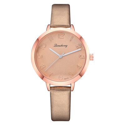 

Europe&the United States trend fashion table foreign trade explosions simple casual ladies watch fashion PU strap watch hot sale