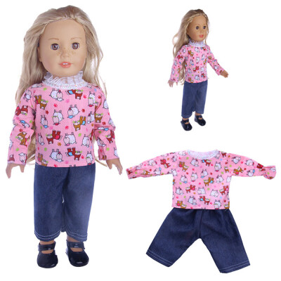 

Tailored Clothes Wardrobe Clothes Dress For 18 Inch American Boy Doll Accessory Girl Toy