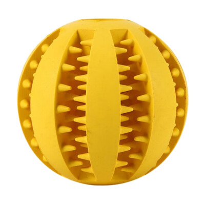 

Pet Toys Extra-tough Rubber Ball Dogs Funny Interactive Elasticity Ball Dog Chew Toys For Pets Tooth Cleaning Ball Of Food