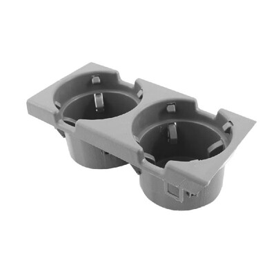 

Car Cup Holder Center Console Drink Cup Holder Gray Plastic Front Drink Interior Cup Bracket for BMW 3 Series E46 99-05