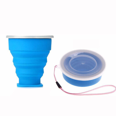

New Portable Water Bottle Silicone Outdoor Foldable Travel drink bottle garrafa de agua silicone foldable drink water bottle