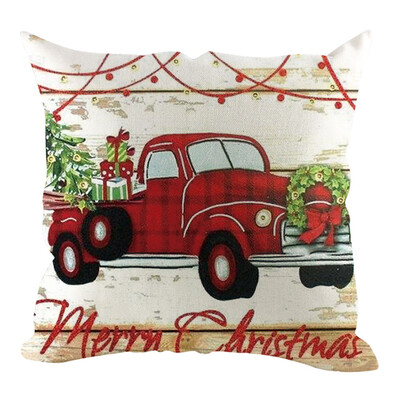

〖Follure〗Christmas Pillow Cover Pillowcases Decorative Sofa Cushion Cover Home Decoration