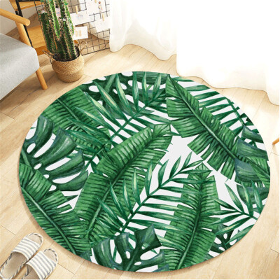 

〖Follure〗Botany Elements Blanket Round Bathroom carpet 60cm