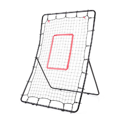 

Lixada 3655" Youth Baseball Pitch Back Rebound Net Return Baseball Training Net Throwing Pitching Fielding Baseball Trainer