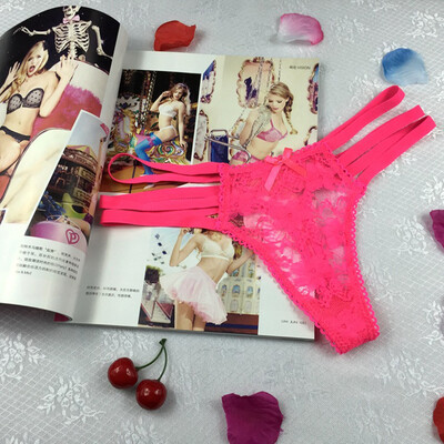 

Summer Style Girls Women Sides Underwear Breathable Lingerie Women Sexy G-String Thongs Intimates Slips Slipje