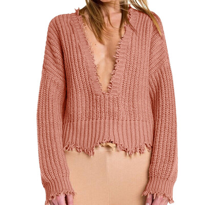 

〖Follure〗Womens Casual Knitted Pullover Sweater Long Sleevel Tops Blouse Sweater GY