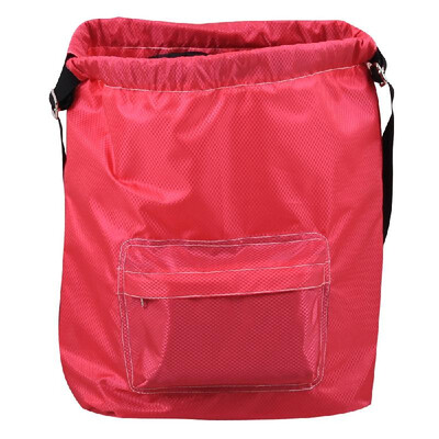 

Drawstring Backpack Waterproof Unisex Sport Storage Bag With Dry Wet Separated Compartment For Outdoors Beach Swimming Camping