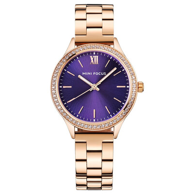 

BOFUTE Womens Watch Business Watch Japanese Movement Luminous Waterproof Steel Strip Butterfly Buckle Strap 0043L