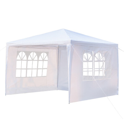 

Ktaxon Third Upgrade 10x10 Canopy Party Wedding Tent Heavy Duty Gazebo Cater Events 3 Sides