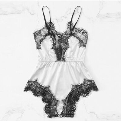 

Sexy Womens Lace Nightwear Mini Dress Babydoll Underwear Lingerie Sleepwear