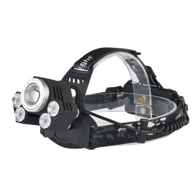 

T6XPE LED Headlight Rotating Zoom 4 Modes 10W Flashlight Torch Headlamp