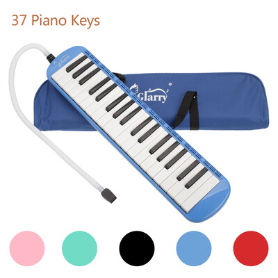 

Glarry 37-Key Melodica Instrument with Carrying Bag Mouthpiece&More Piano for Beginner Music Lovers 5-Color