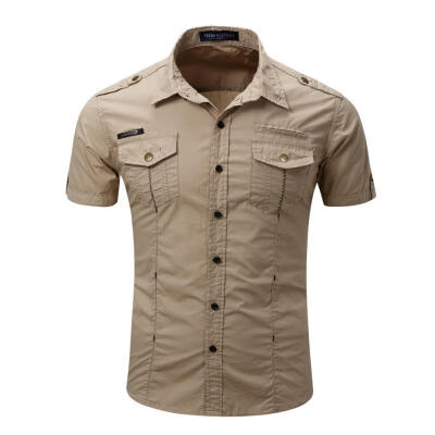 

Mens Casual Short Sleeve Shirt Button Down Work Shirts