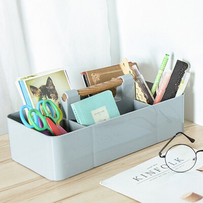 

Toponeto Desktop Storage Box Cosmetic Skin Care Products Plastic Storage Rack
