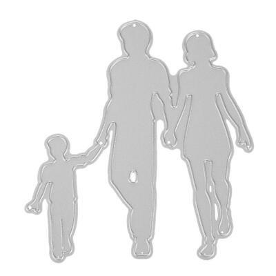 

Family DIY Cutting Dies Stencils Scrapbooking Embossing Craft Album Card