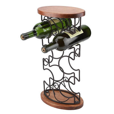 

Greensen Iron Red Wine Rack Red Wine Holder Shelf Stand 6 Bottles Rack Red Wine Holder Red Wine Stand