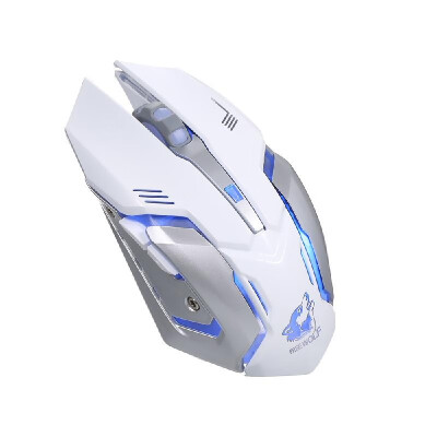 

Free Wolf Wireless Gaming Mouse 1800DPI Mechanical Mouse for Game Player with Programmable Buttons Ergonomic Grip Silent Gaming Mi