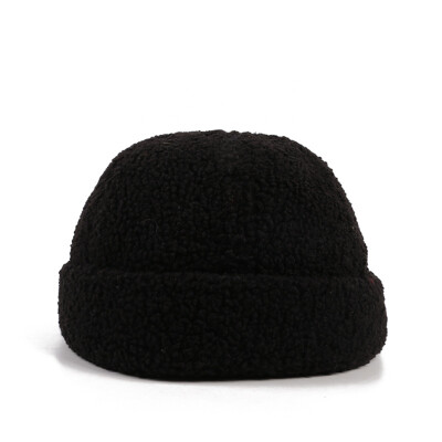 

Hat female autumn&winter new wool landlord hat student street hip hop Beanie melon skin hat Korean fashion Pullover hat