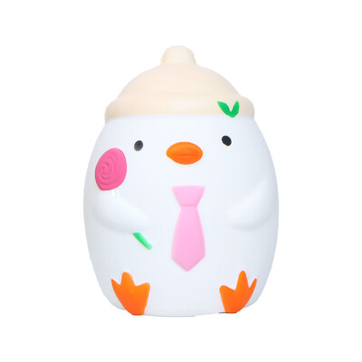 

Gotoamei Soft Kawaii Cartoon Chick Slow Rising Scented Squeeze Relieve Stress Toy