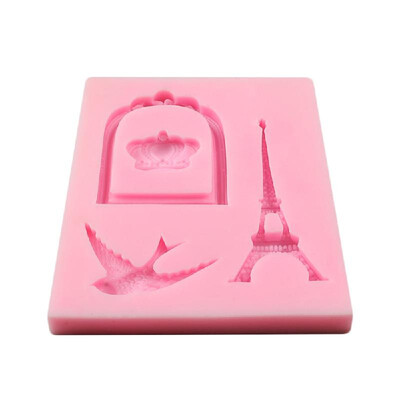

1Pcs Tower Silicone Wedding Cake Decoration Mold Candy Fondant Decorating Chocolate DIY Baking Tool Sugarcraft