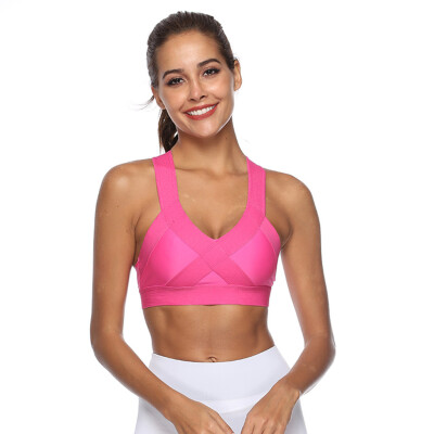 

Toponeto Woman Intimates Bra Beauty Back Sexy Bra Ladies Yoga Running Sports Underwear