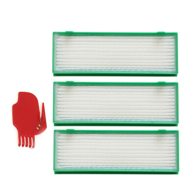 

For Vorwerk Kobold VR 200 Vacuum Parts 3 Filter 1 Cleaning Brush Durable Tools