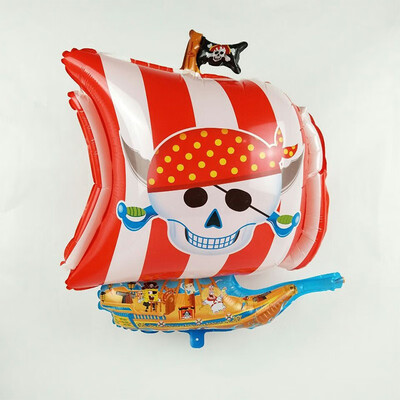 

FUNNYBUNNY 1 Piece Foil Mylar Balloons Pirate Balloon Party Baby Shower Decorations