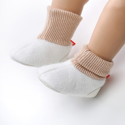 

New Autumn Winter Baby Boys Girls Cotton Casual Shoes First Walkers Newborn Cute Anti-slip Soft Soled Walking Shoe