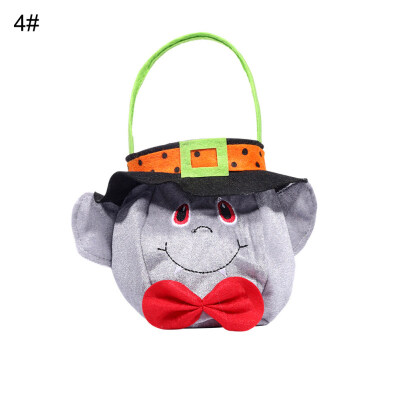 

Halloween Trick or Treat Pumpkin Witch Vampire Handheld Candy Bag Handbag Pouch