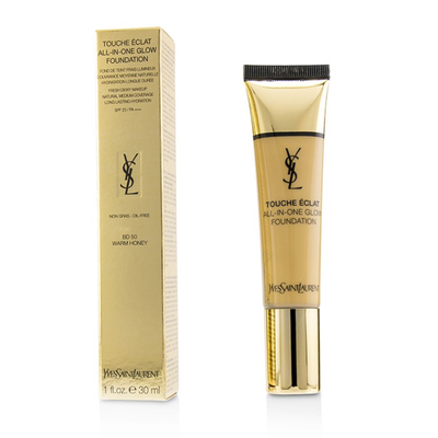 

YVES SAINT LAURENT - Touche Eclat All In One Glow Foundation SPF 23 - BD50 Warm Honey 30ml1oz