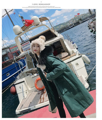 

Cotton east gate new down cotton-padded jacket large size thickening long&long style casual padded jacket lady