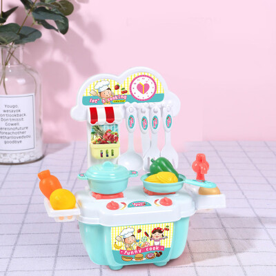 

Tailored 1 Set Children Girl Toy Role Play Mini Simulation Kitchenware Tableware Cookware