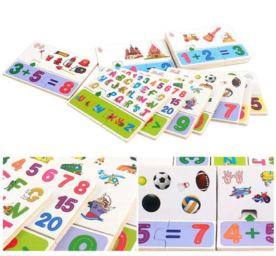 

Gotoamei Childrens Learning Literacy Puzzle Puzzle Multifunctional Pairing Cognitive Toy