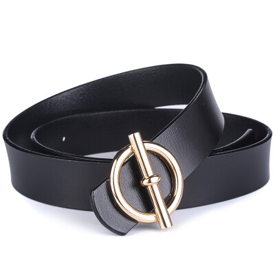 

Genuine belt mens leather leather belt male automatic buckle youth Korean casual business belt