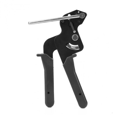 

Stainless Steel Cable Tie Fasten Pliers Automatic Crimper Adjustable Tension Cutter Fasten Tool