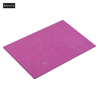 

Junesix 45 30cm A3 Self Healing Cutting Mats Double Sided Non-slip PVC Engraving Cutting Board Plate Pad with Grid Lines Angle