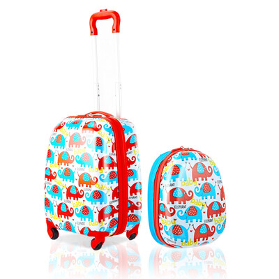 

2 pcs 12"&16" Kids Luggage Set