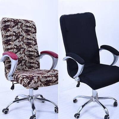 

Swivel Computer Chair Cover Stretch Office Armchair Protector Seat Decoration