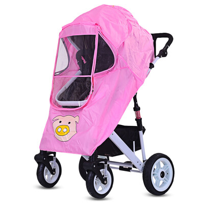 

Baby Stroller Pushchair Pram Accessories Rain-proof Wind-proof Rain Cover for Outdoor Travel