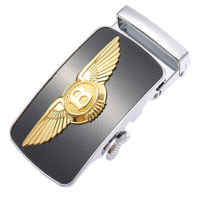 

Automatic buckle new casual letter buckle pants lead belt buckle LY25-0272