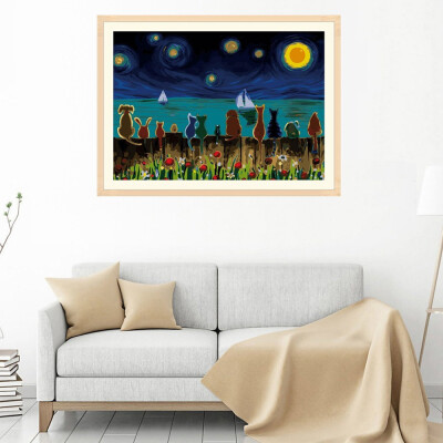 

Siaonvr 5D Embroidery Paintings Rhinestone Pasted DIY Diamond Painting Cross Stitch