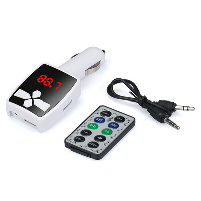 

〖Follure〗MP3 Player Wireless FM Transmitter Modulator Car Kit USB SD MMC LCD Remote