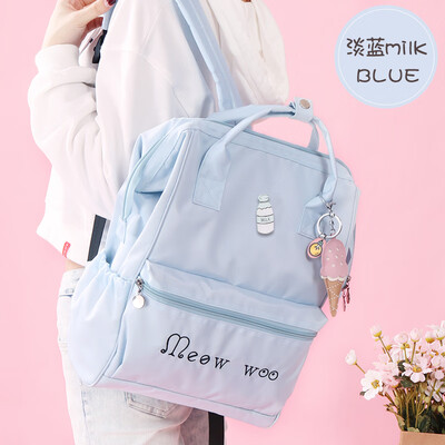 

Schoolbag Korean original sink double-shoulder bag high-middle school high school high school students small fresh backpack